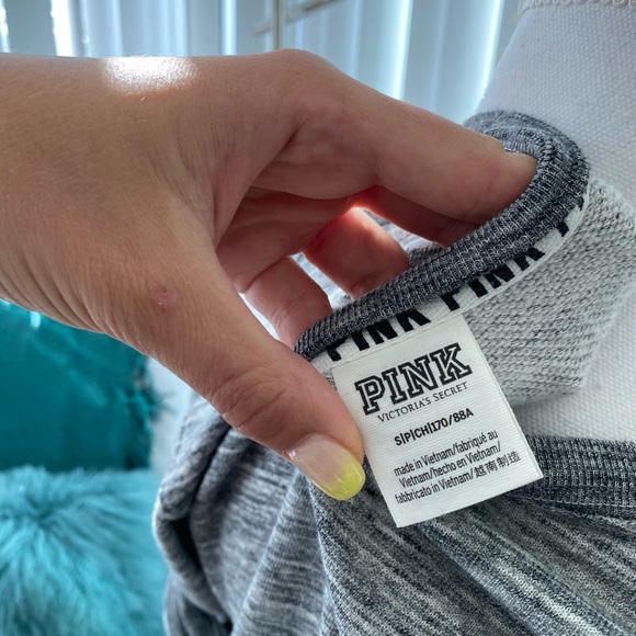 Victoria’s Secret Pink Marl Grey Sweatshirt - Picture 7 of 8